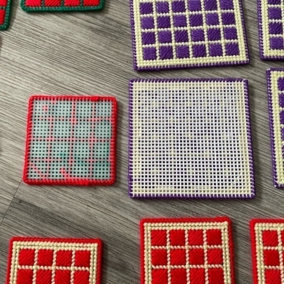 Vintage retro 1970’s handmade coasters. Excellent condition. - Picture 5 of 5